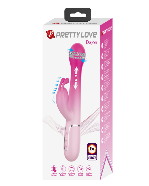 Vibrador Rabbit Deluxe Potencia, Movimiento y Orgasmos Intensos