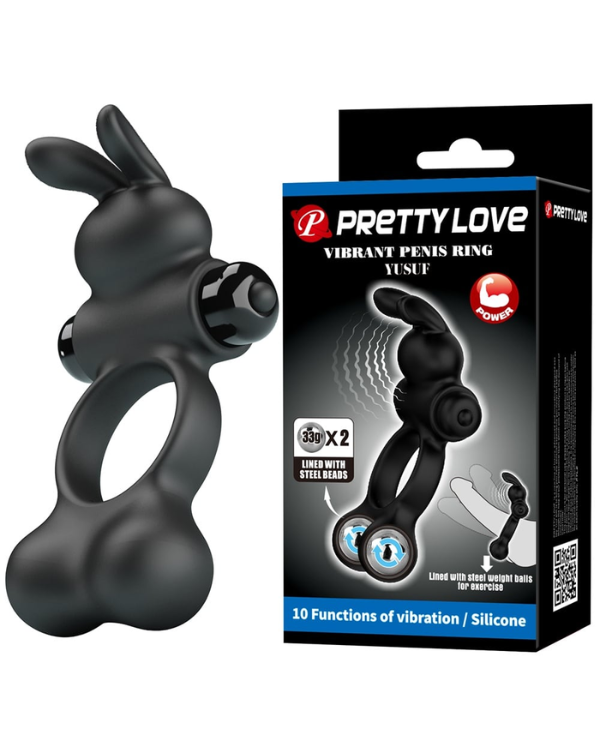 Anillo Vibrador Yusuf Firmeza Extrema y Estimulación Dual