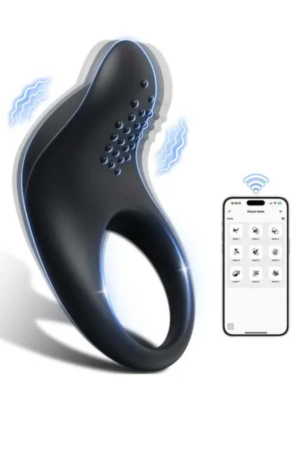 Anillo Vibrador Dolphin con Control App