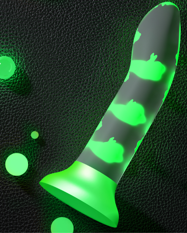 Dildo Neon Pleasure Green 17 x 3.3 CM
