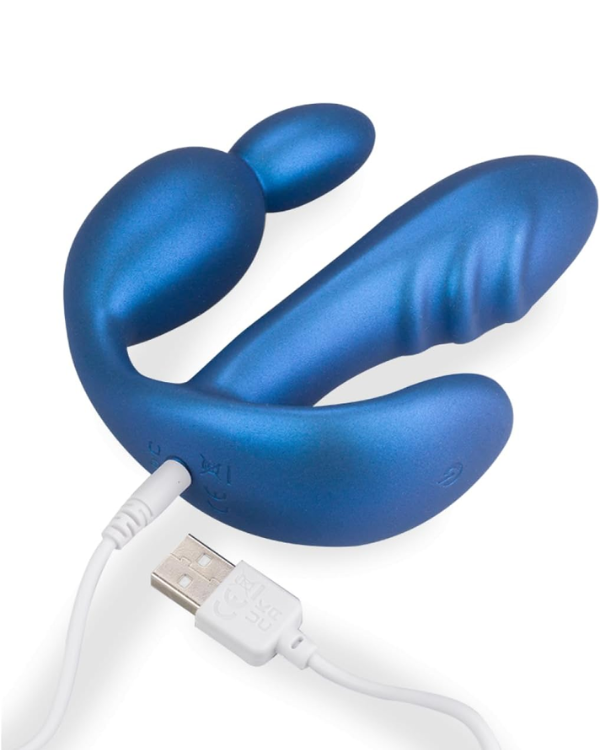 Vibrador Doble Placer Con Control Remoto