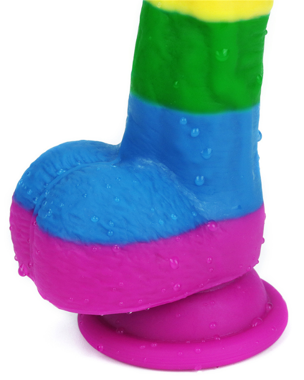 Dildo Pride Arcoíris 19 CM