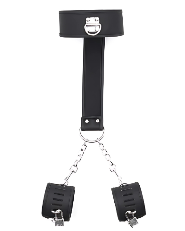 Collar De Sumision Con Esposas