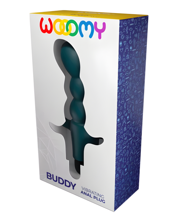 Plug Anal Vibrador Teal