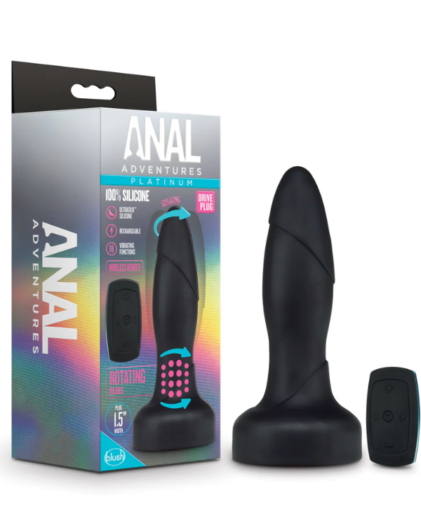 Plug Anal Adventures Con Control Remoto