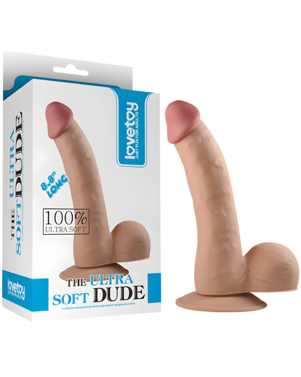Dildo realista The Ultra Soft Dude 20 CM