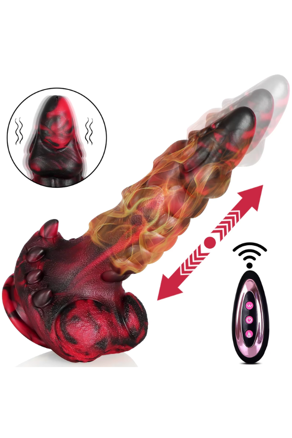 Vibrador Thrusting Monster 22 x 4,8 CM