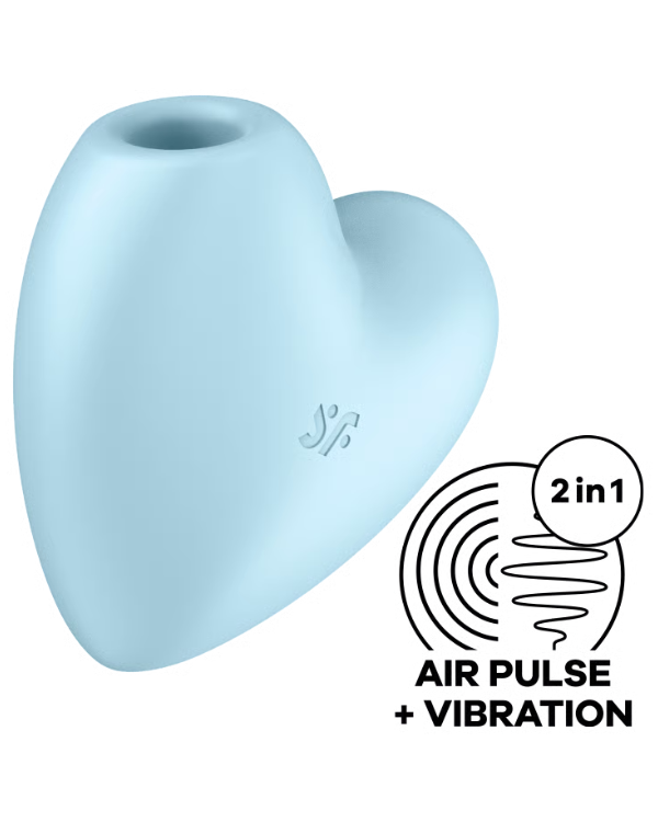 Satisfyer Cutie Estimulador Clitorial Compacto en Forma de Corazón