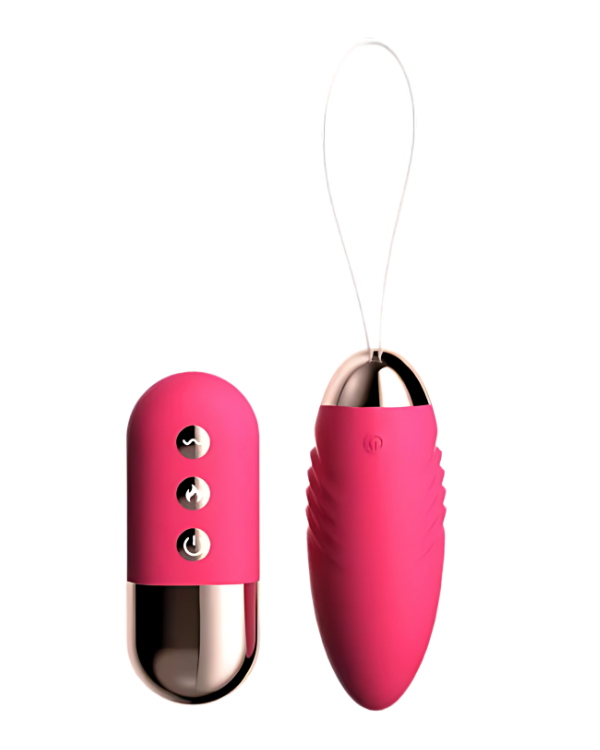 Lily Vibrador con Calefacción y Control Remoto