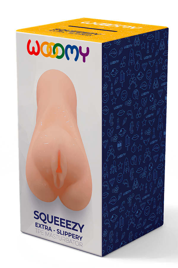 Masturbador Realista Squezy