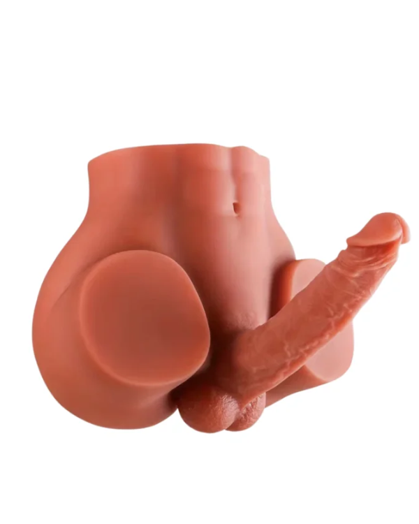Torso Masculino Hiperrealista TPE Dildo y Ano