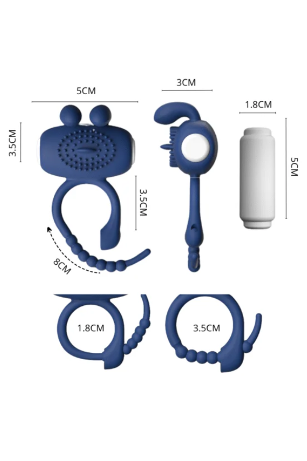 Anillo Vibrador Ajustable Lenguix