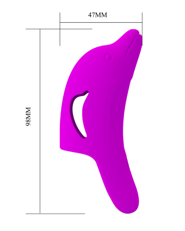 Vibrador de Dedo Dolphin – Placer en Cada Movimiento