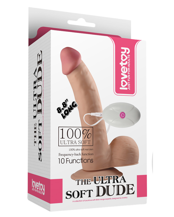 Dildo Vibrador Con Control Remoto 20 x 4,3 CM