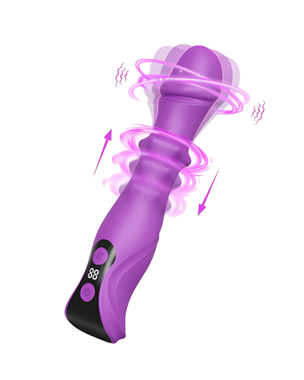Vibrador Mora Con Movimiento