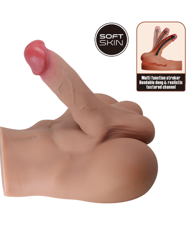 Dildo Masturbador Musculoso Sensación Verdadera