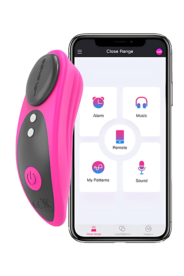 Vibrador Magnético De Ropa Interior Con Aplicación