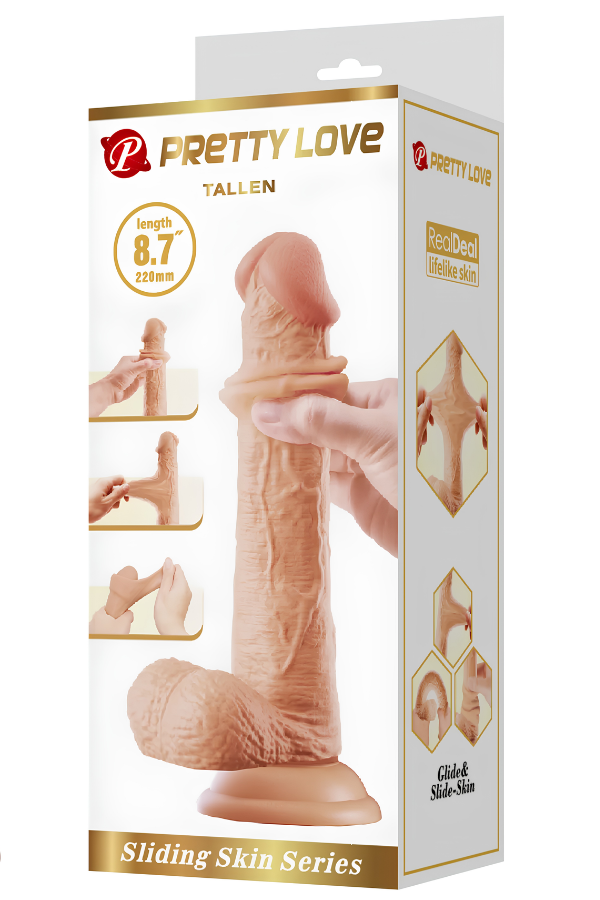 Dildo Realistico Masturbable 22 x 4 CM