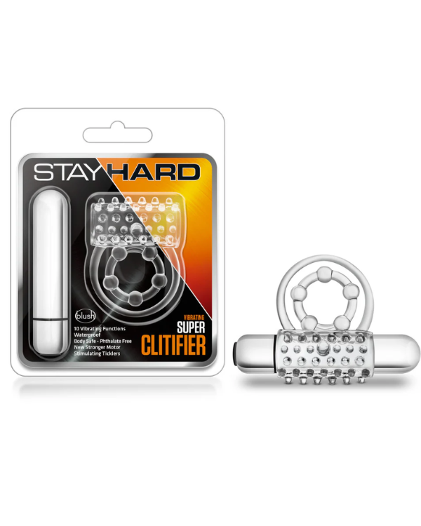 Anillo Vibrador 3 en 1 Stay Hard