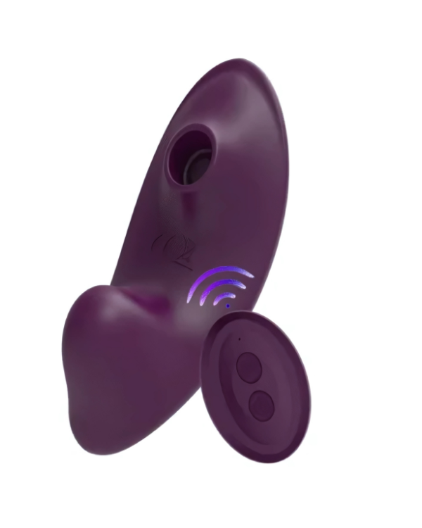 Succionador y Vibrador Secret Con Control Remoto