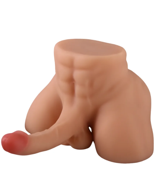 Torso Masculino Realista con Dildo y Ano