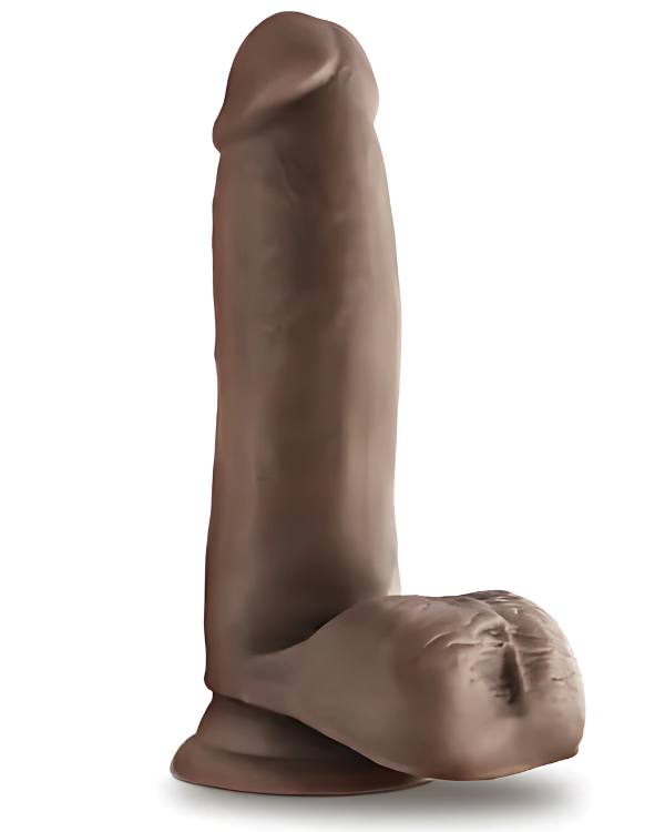 Consolador Realístico Chocolate 17,7 x 4,4 CM