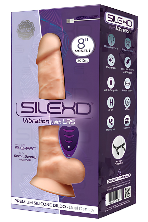 Vibrador Realístico Con Control Remoto Inalámbrico 20 x 4 CM