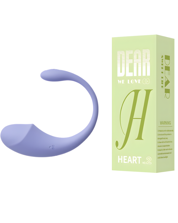 Vibrador Con Aplicación Heart N°2
