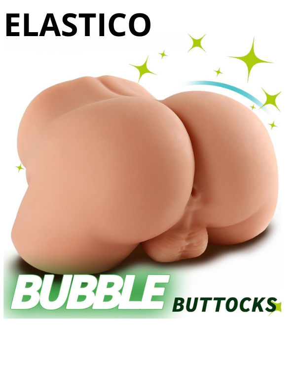 Trasero Masturbador Masculino con Pene Flexible 18 x 4 CM
