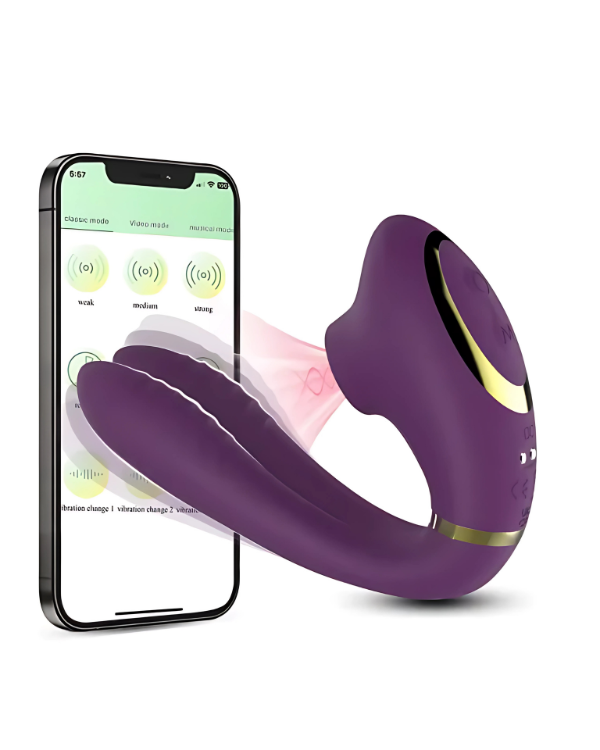 Succionador y Vibrador Flexi Con App