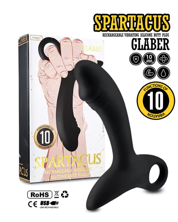 Vibrador Anal Prostatico Spartacus