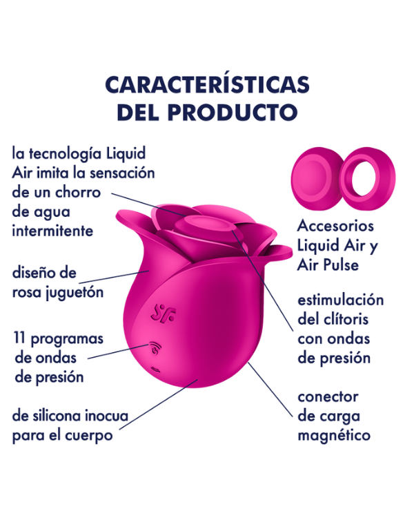 Satisfyer Pro 2 Modern Estimulador Clitorial con Tecnología Air Pulse y Liquid Air