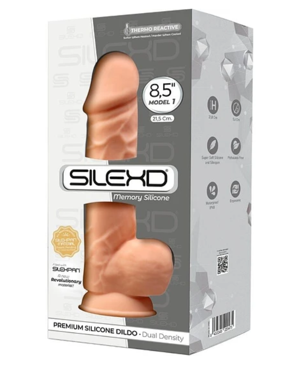 Dildo Realístico Color Piel 8,5" Modelo 1 21 CM