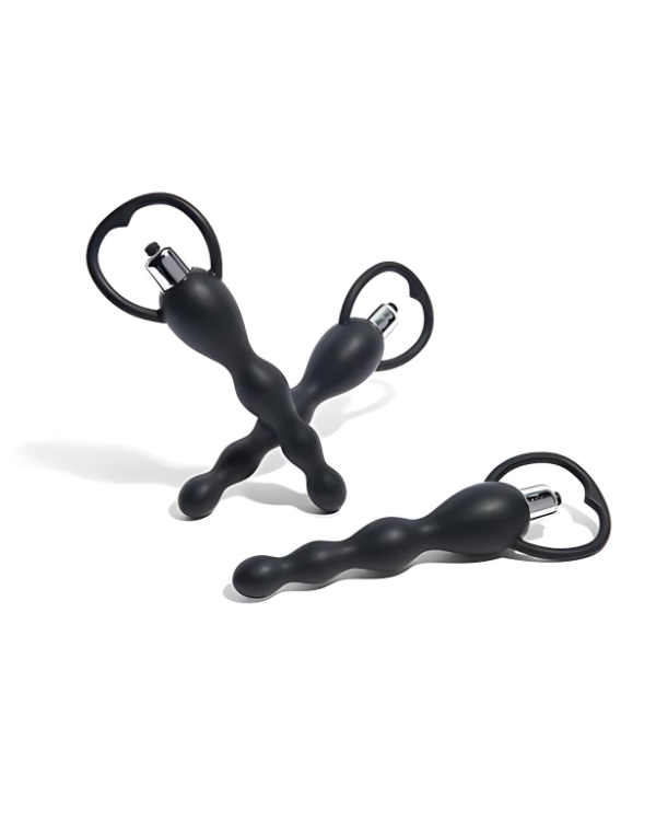 Anal Beads Vibrating Silicone