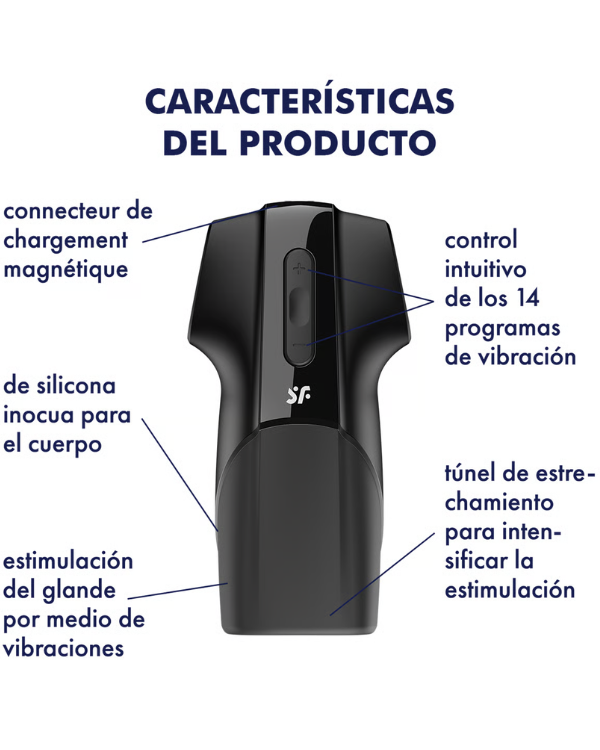 Potencia Estilo y Placer Vibrador