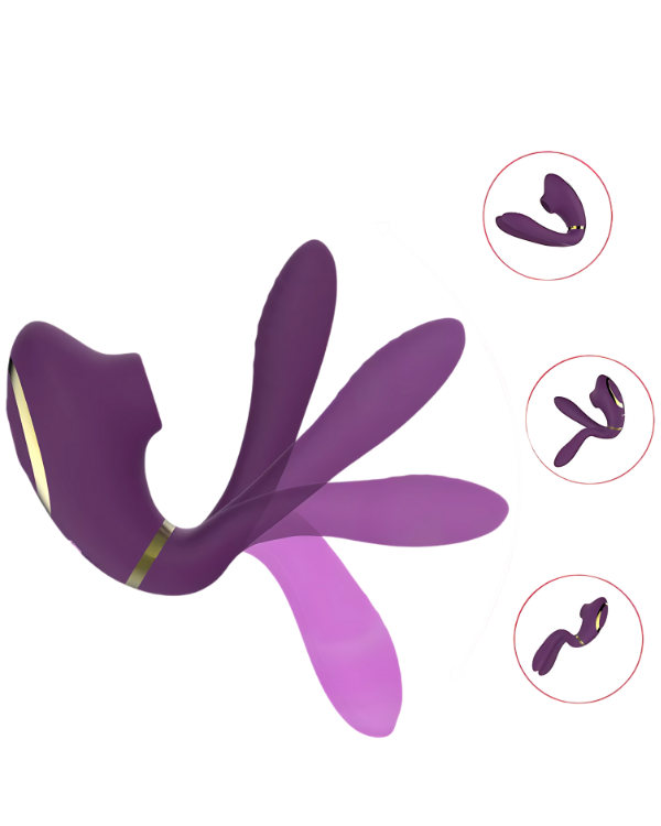 Succionador y Vibrador Flexi Con App