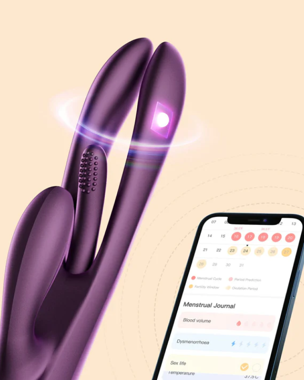 Vibrador Triple Estimulación Con Aplicación