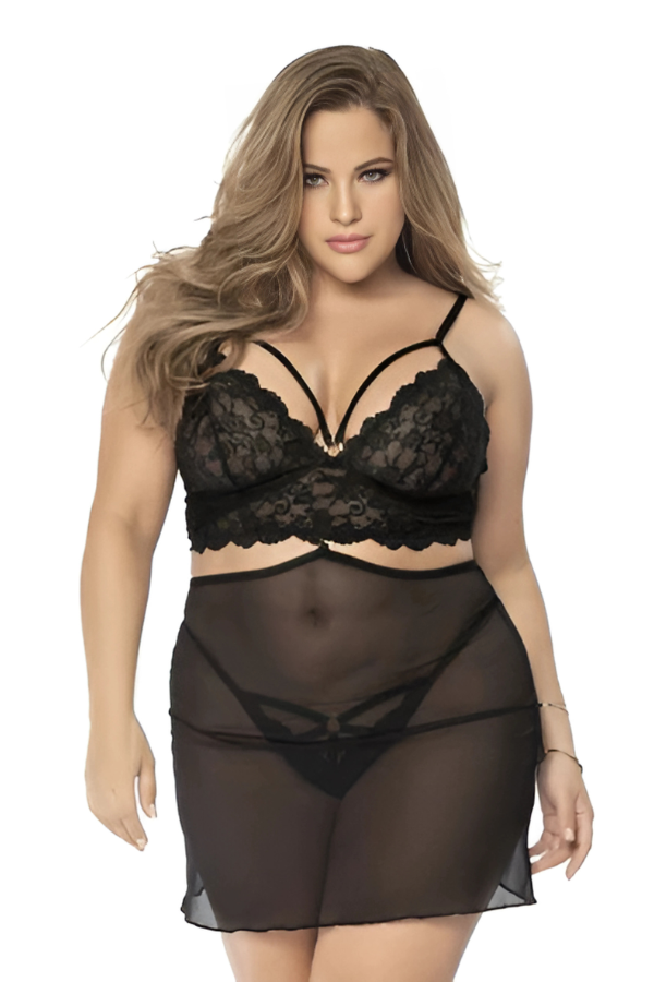 Babydoll 2 en 1 – Seducción sin reglas