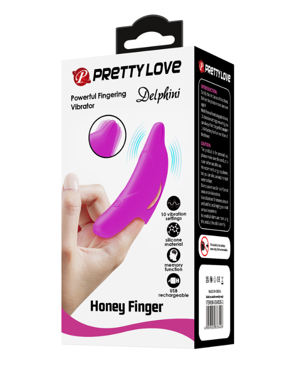 Vibrador de Dedo Dolphin – Placer en Cada Movimiento