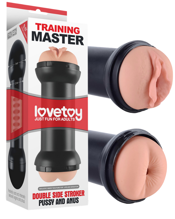 Masturbador Doble Vagina y Ano