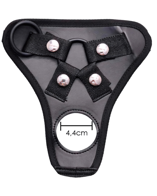 Arnés Sexual Versátil Ajustable a Dildo Doble