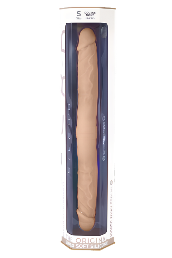 Dildo Doble Silexd 38,5 x 4 CM
