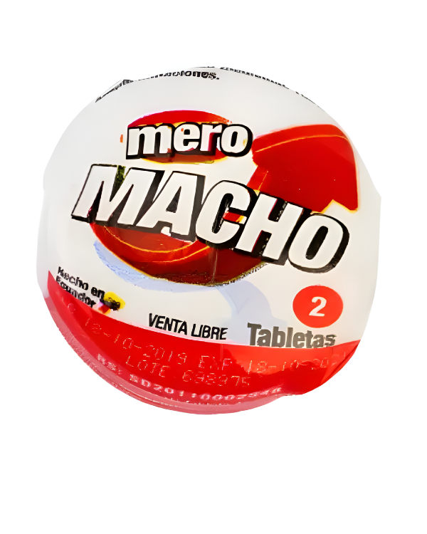 Potenciador masculino Mero Macho – 2 Píldoras