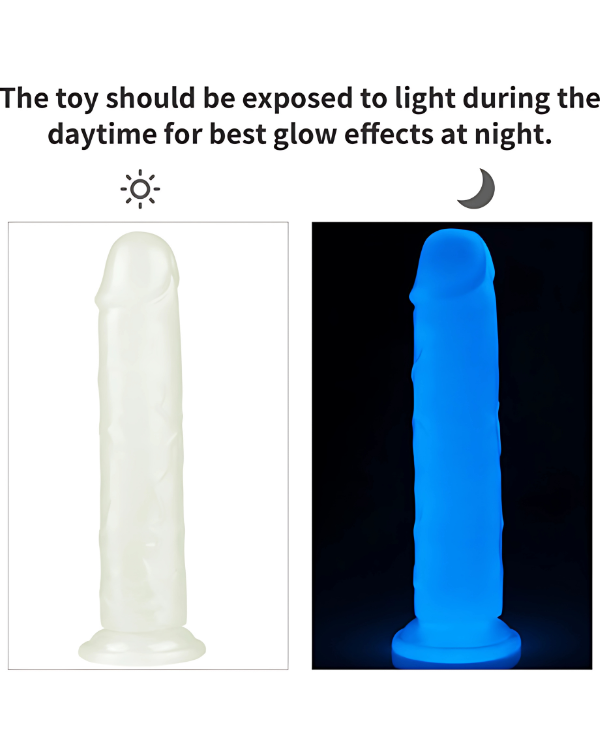 Dildo Luminiscente 21 x 4 CM
