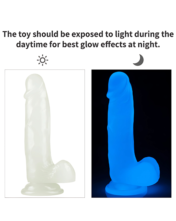 Dildo Luminiscente 19 x 4 CM
