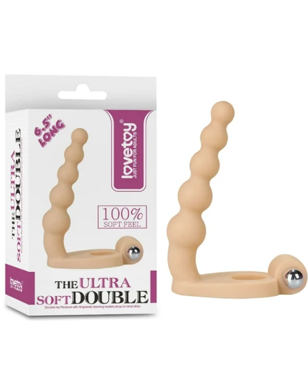 Ultra Double Anillo Vibrador para Doble Placer