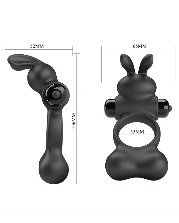 Anillo Vibrador Yusuf Firmeza Extrema y Estimulación Dual