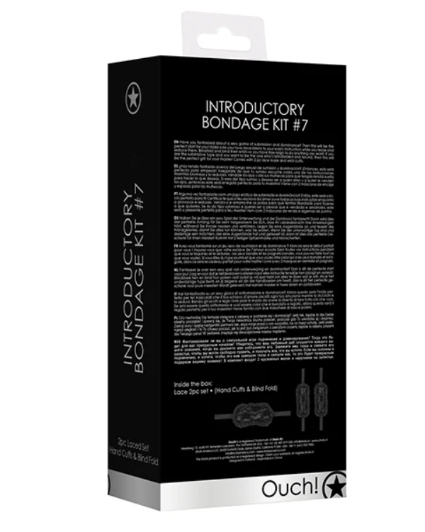 Juegos de Seducción Kit de Bondage Para Nuevas Experiencias