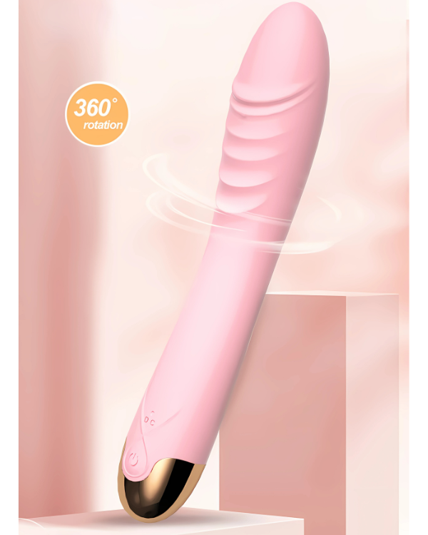Vibrador Crazy Orgasm Con Rotacion 360°