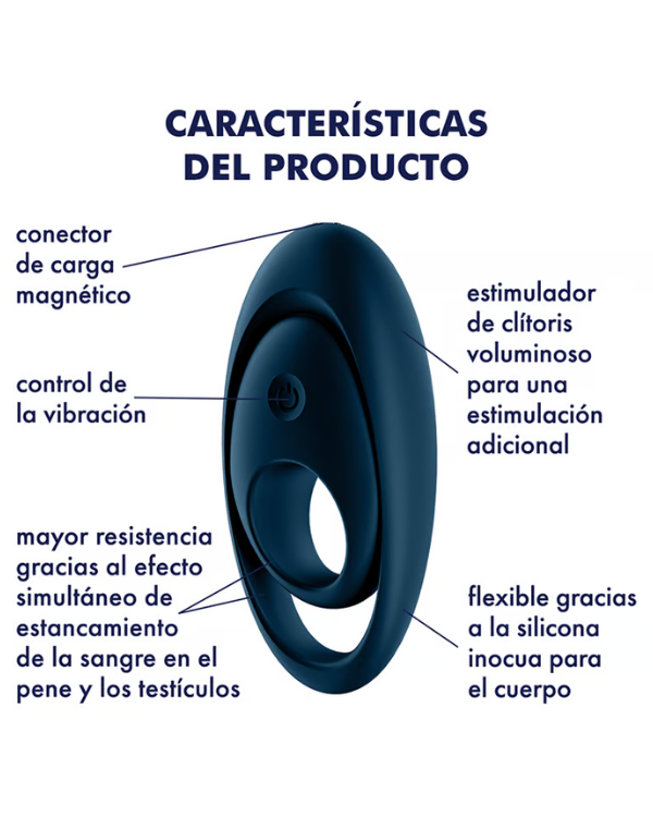 Anillo Vibrador Glorious Duo
